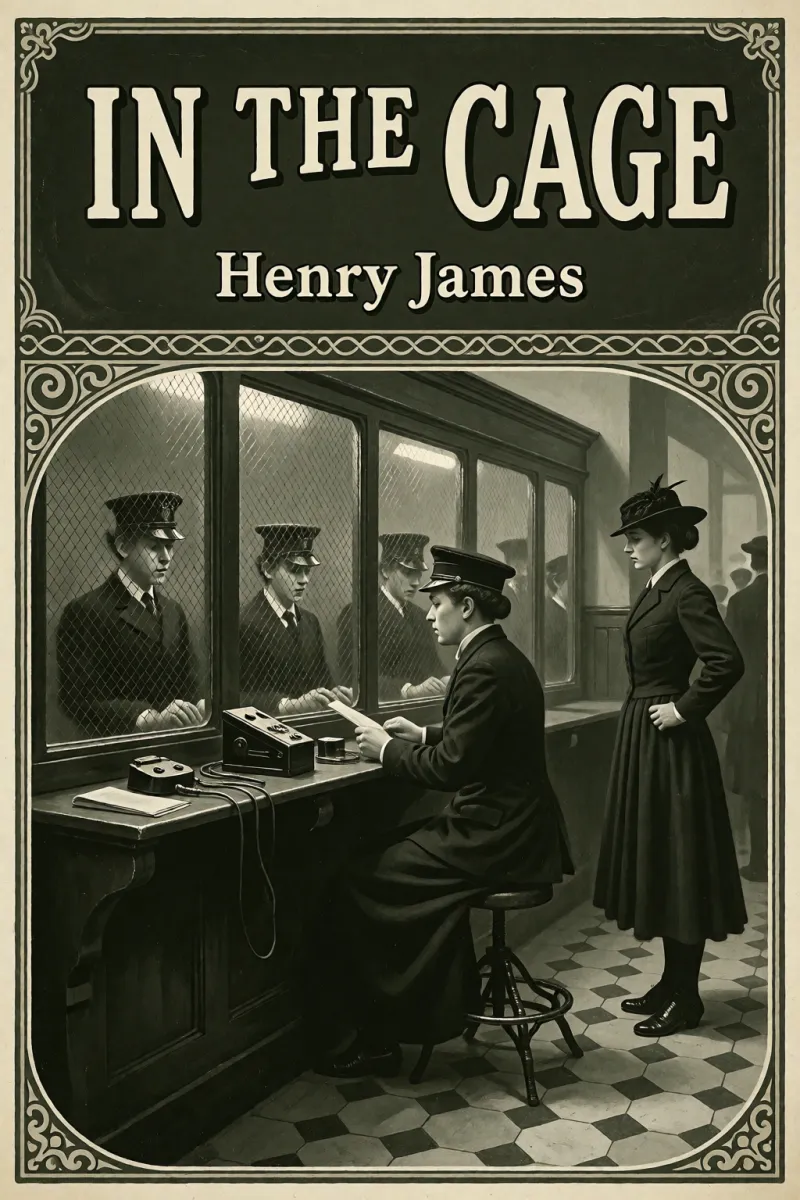 Cover of In the Cage by Henry James