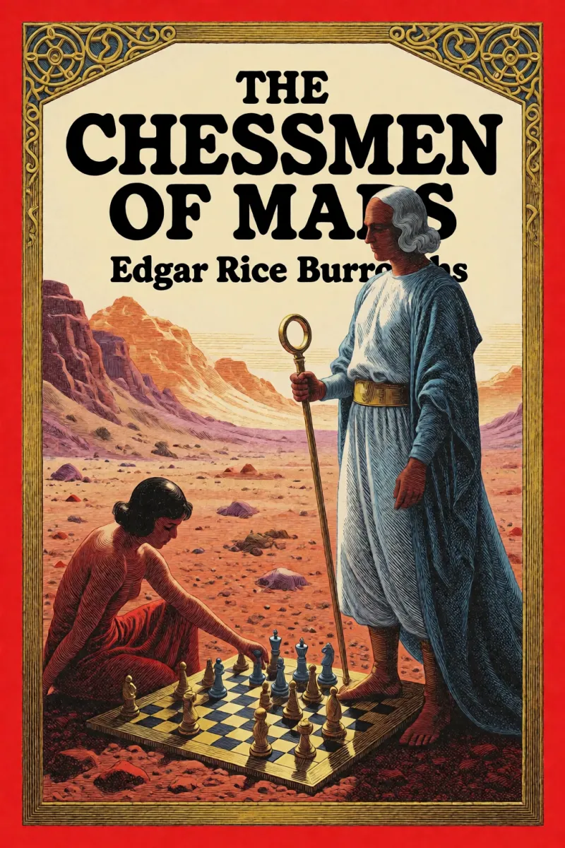 Cover of The Chessmen of Mars by Edgar Rice Burroughs