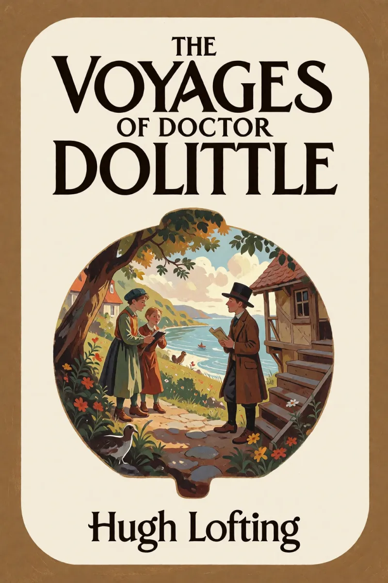 Cover of The Voyages of Doctor Dolittle by Hugh Lofting