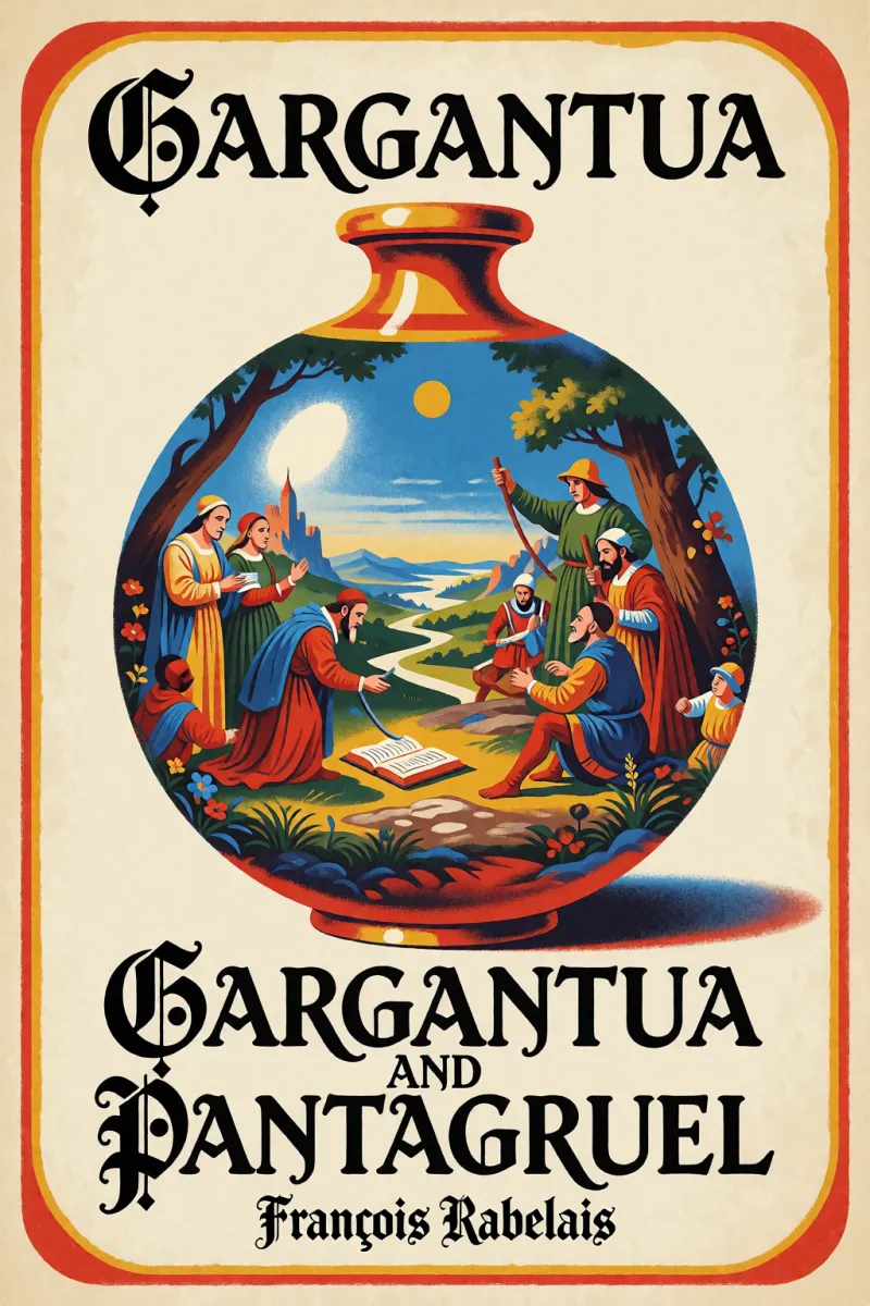 Cover of Gargantua and Pantagruel by François Rabelais