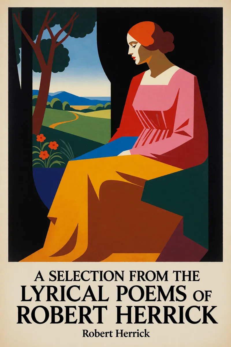 Cover of A Selection from the Lyrical Poems of Robert Herrick by Robert Herrick