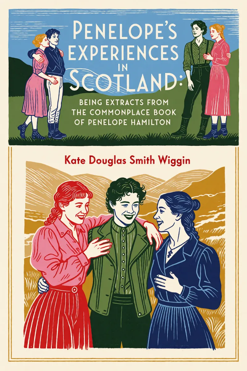 Cover of Penelope's Experiences in Scotland: Being Extracts from the Commonplace Book of Penelope Hamilton by Kate Douglas Smith Wiggin