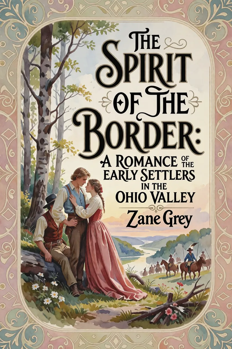 Cover of The Spirit of the Border: A Romance of the Early Settlers in the Ohio Valley by Zane Grey