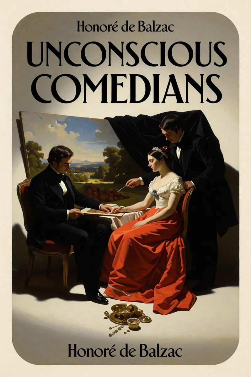Cover of Unconscious Comedians by Honoré de Balzac