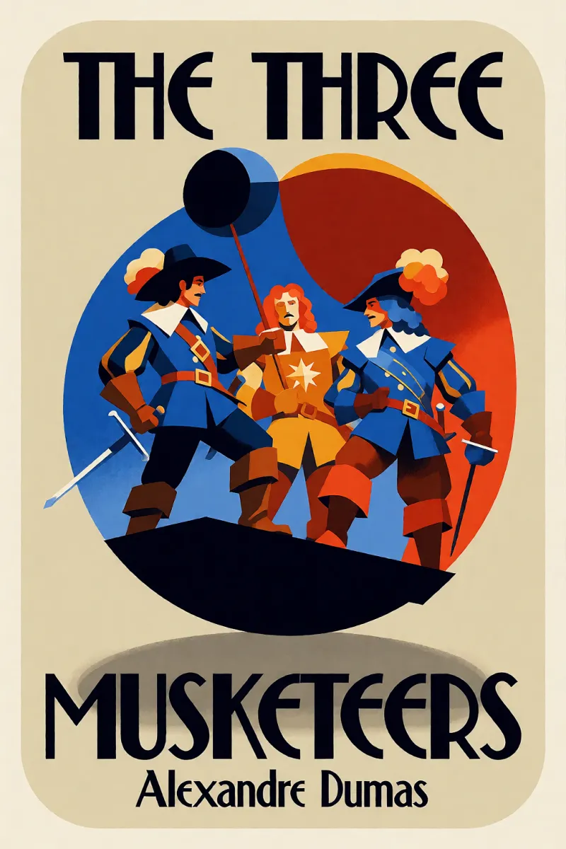 Cover of The three musketeers by Alexandre Dumas