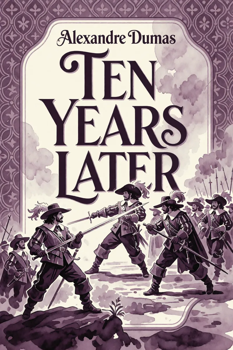 Cover of Ten Years Later by Alexandre Dumas