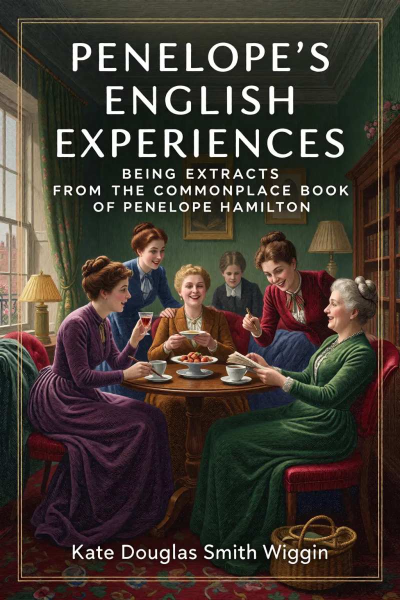 Cover of Penelope's English Experiences: Being Extracts from the Commonplace Book of Penelope Hamilton by Kate Douglas Smith Wiggin