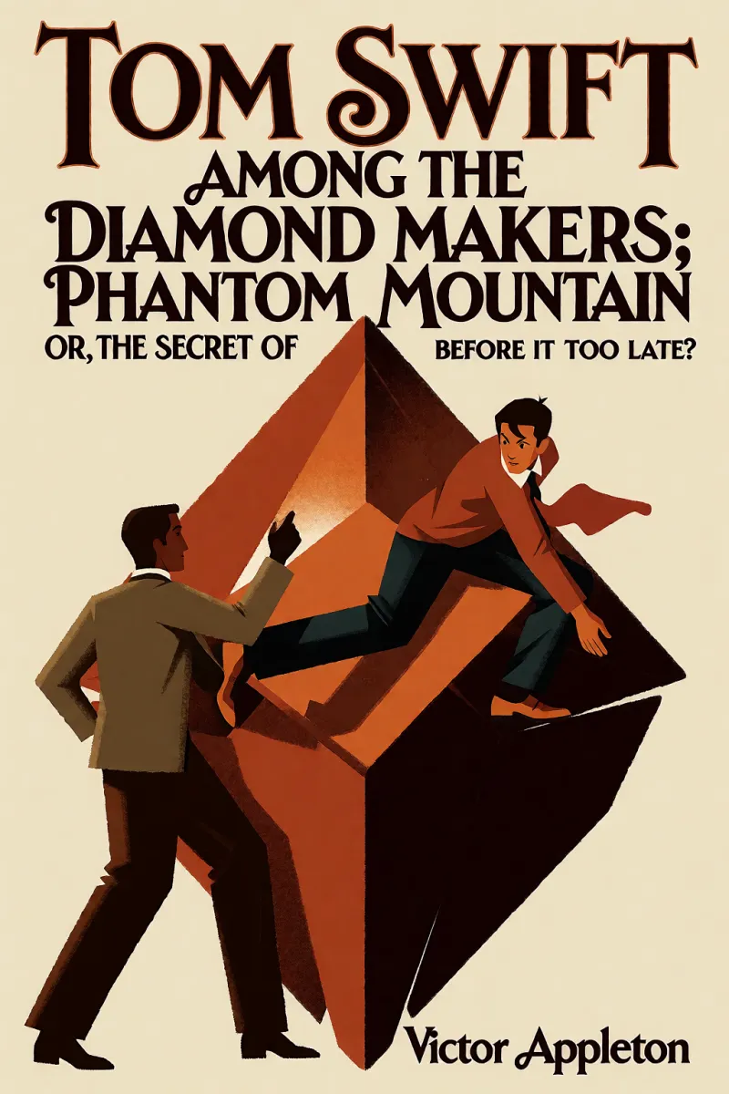 Cover of Tom Swift Among the Diamond Makers; Or, The Secret of Phantom Mountain by Victor Appleton