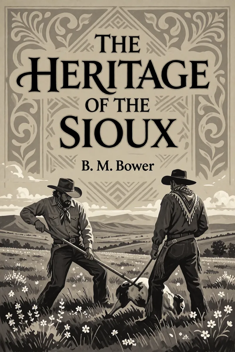 Cover of The Heritage of the Sioux by B. M. Bower