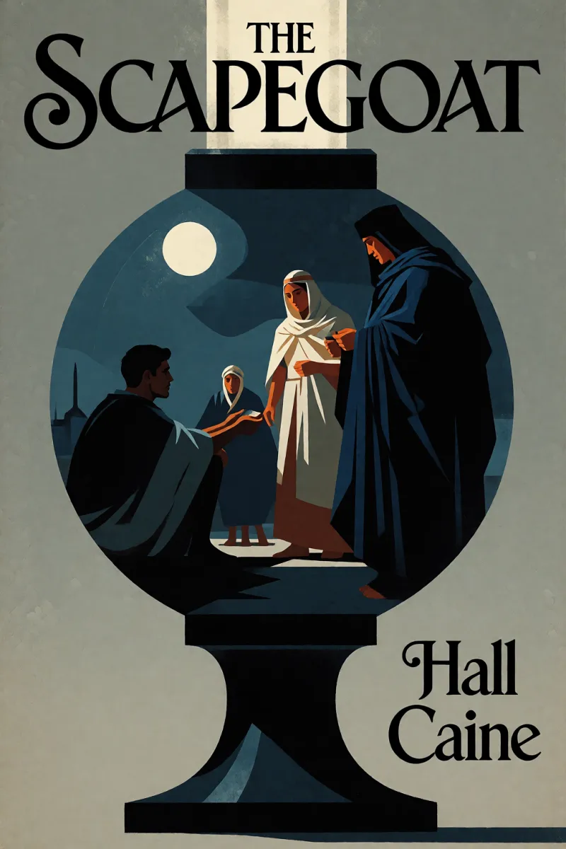 Cover of The Scapegoat by Hall Caine