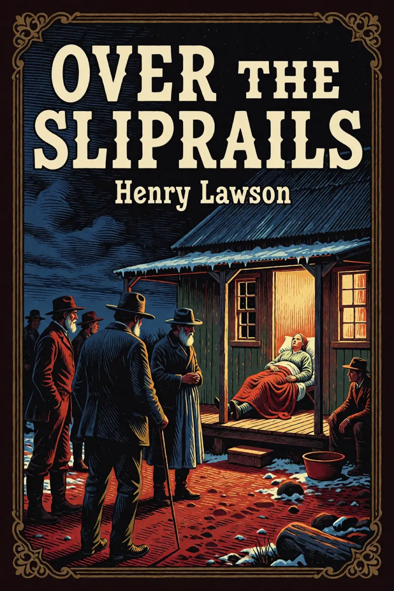 Cover of Over the Sliprails by Henry Lawson