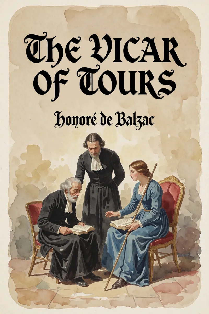 Cover of The Vicar of Tours by Honoré de Balzac