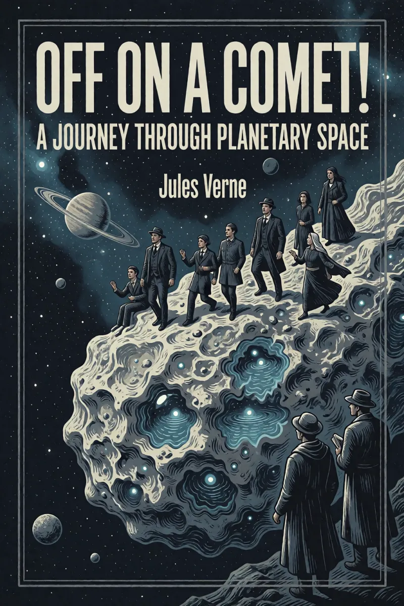 Cover of Off on a Comet! a Journey through Planetary Space by Jules Verne