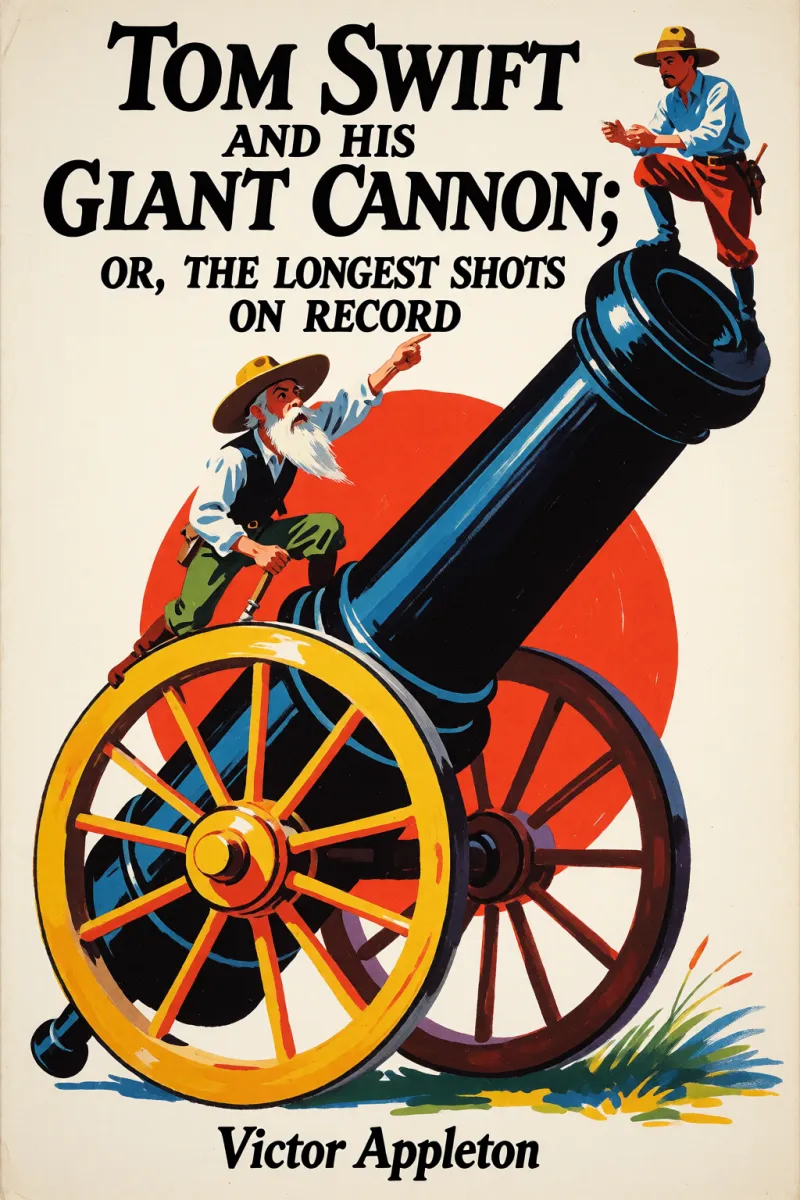 Cover of Tom Swift and His Giant Cannon; Or, The Longest Shots on Record by Victor Appleton