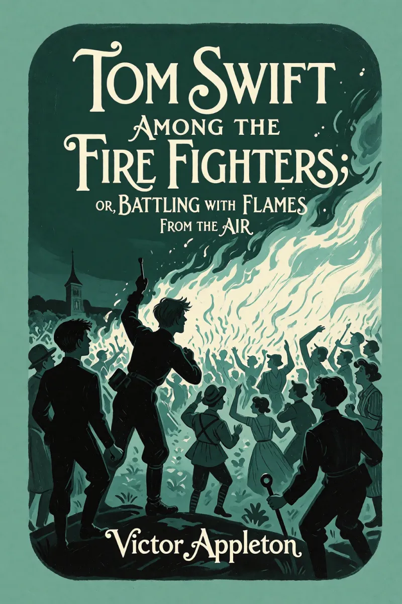 Cover of Tom Swift Among the Fire Fighters; Or, Battling with Flames from the Air by Victor Appleton