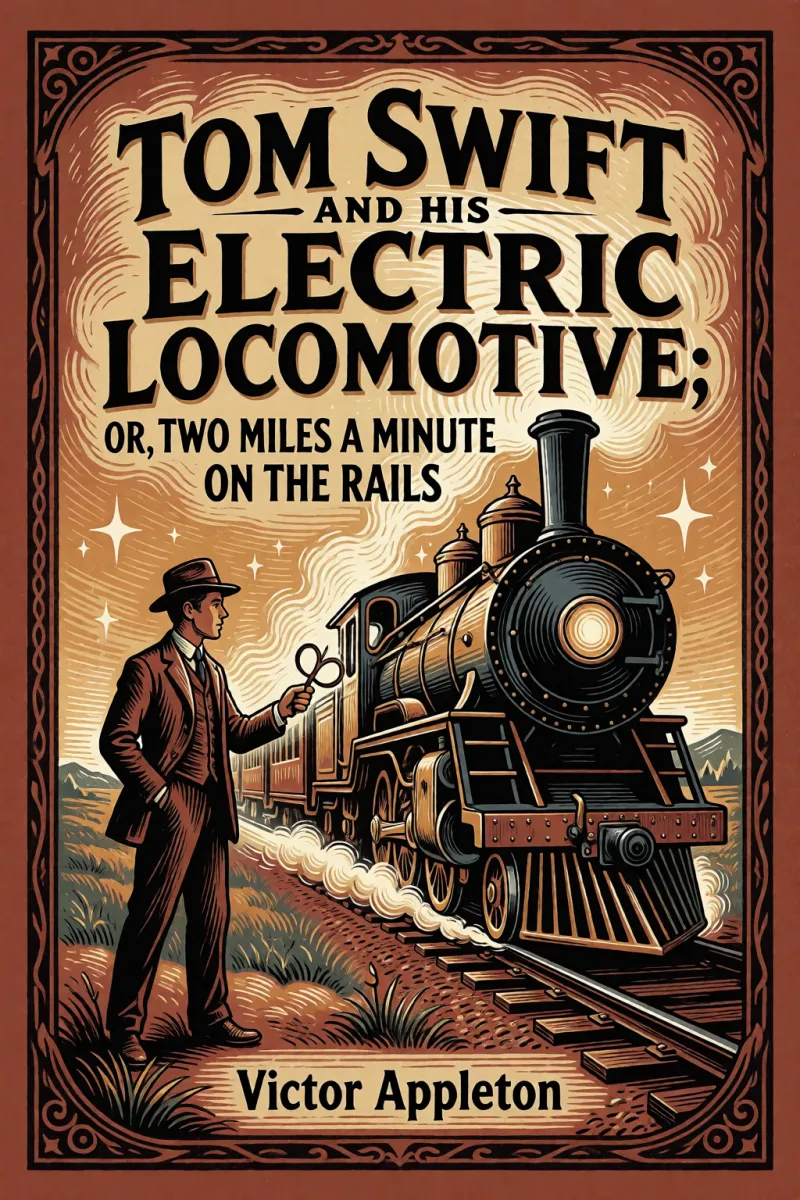Cover of Tom Swift and His Electric Locomotive; Or, Two Miles a Minute on the Rails by Victor Appleton