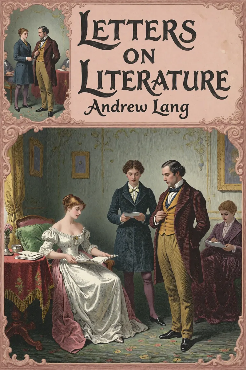 Cover of Letters on Literature by Andrew Lang