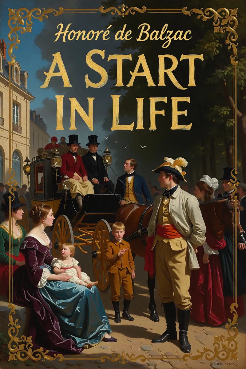 Cover of A Start in Life by Honoré de Balzac