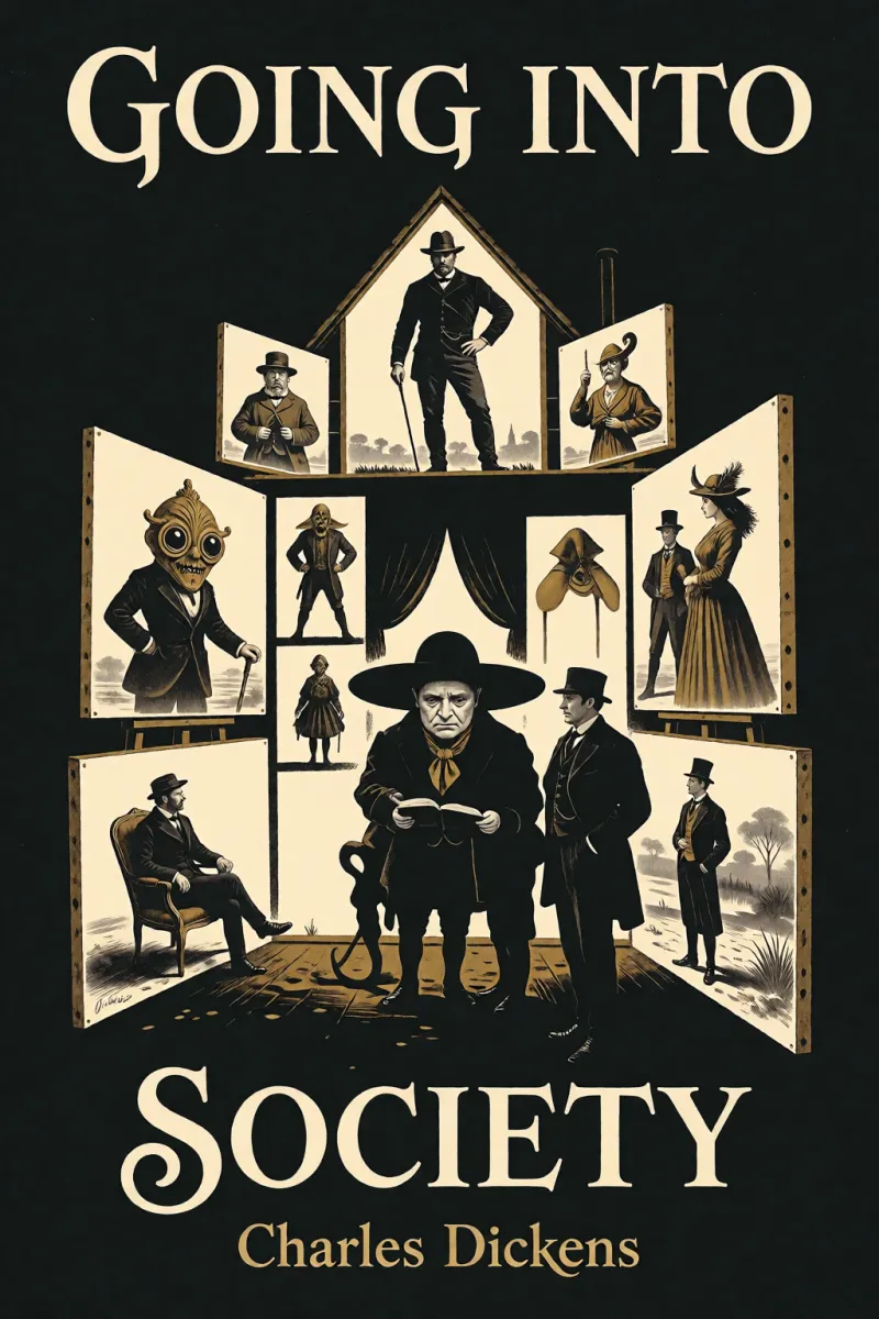 Cover of Going into Society by Charles Dickens