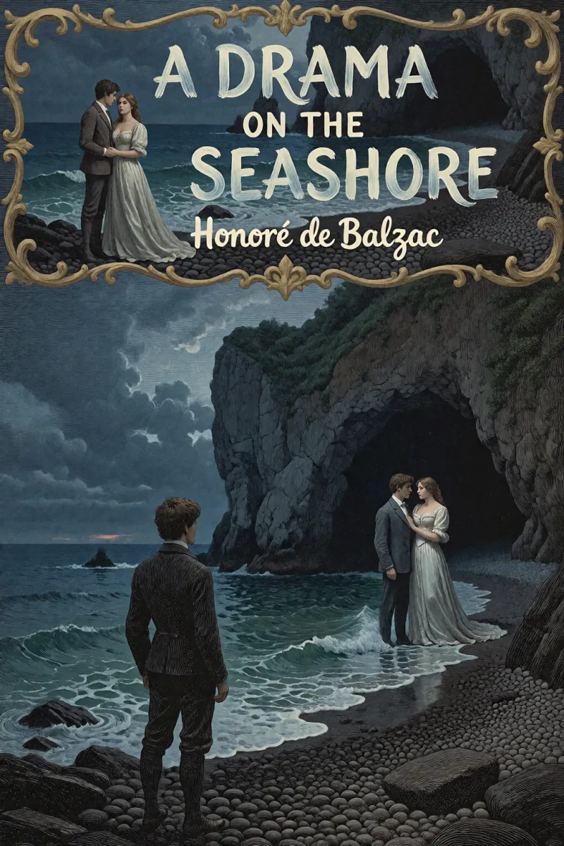 Cover of A Drama on the Seashore by Honoré de Balzac