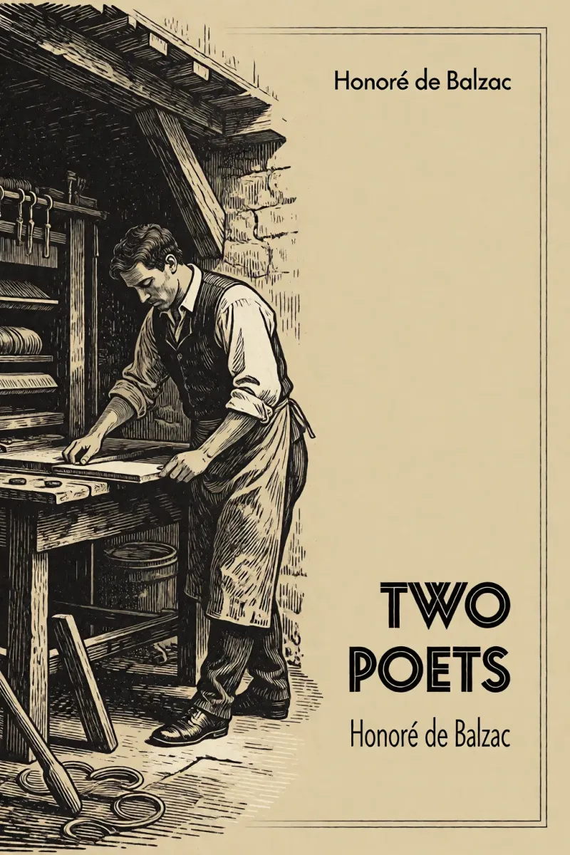 Cover of Two Poets by Honoré de Balzac