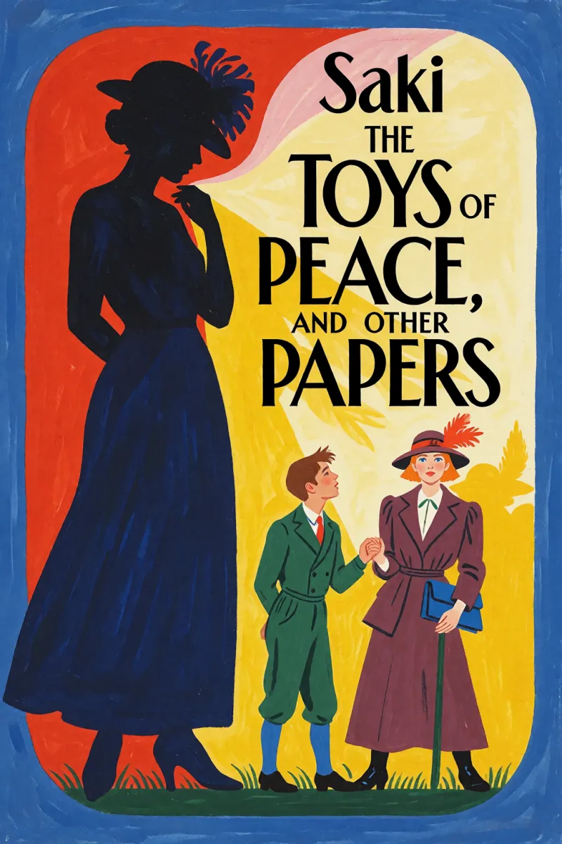 Cover of The Toys of Peace, and Other Papers by Saki