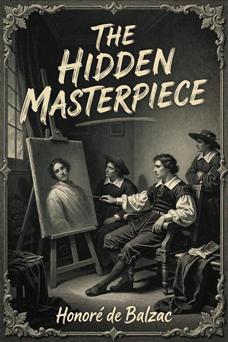 Cover of The Hidden Masterpiece by Honoré de Balzac