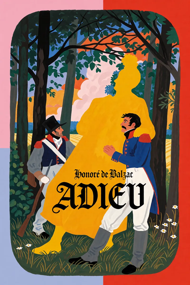 Cover of Adieu by Honoré de Balzac