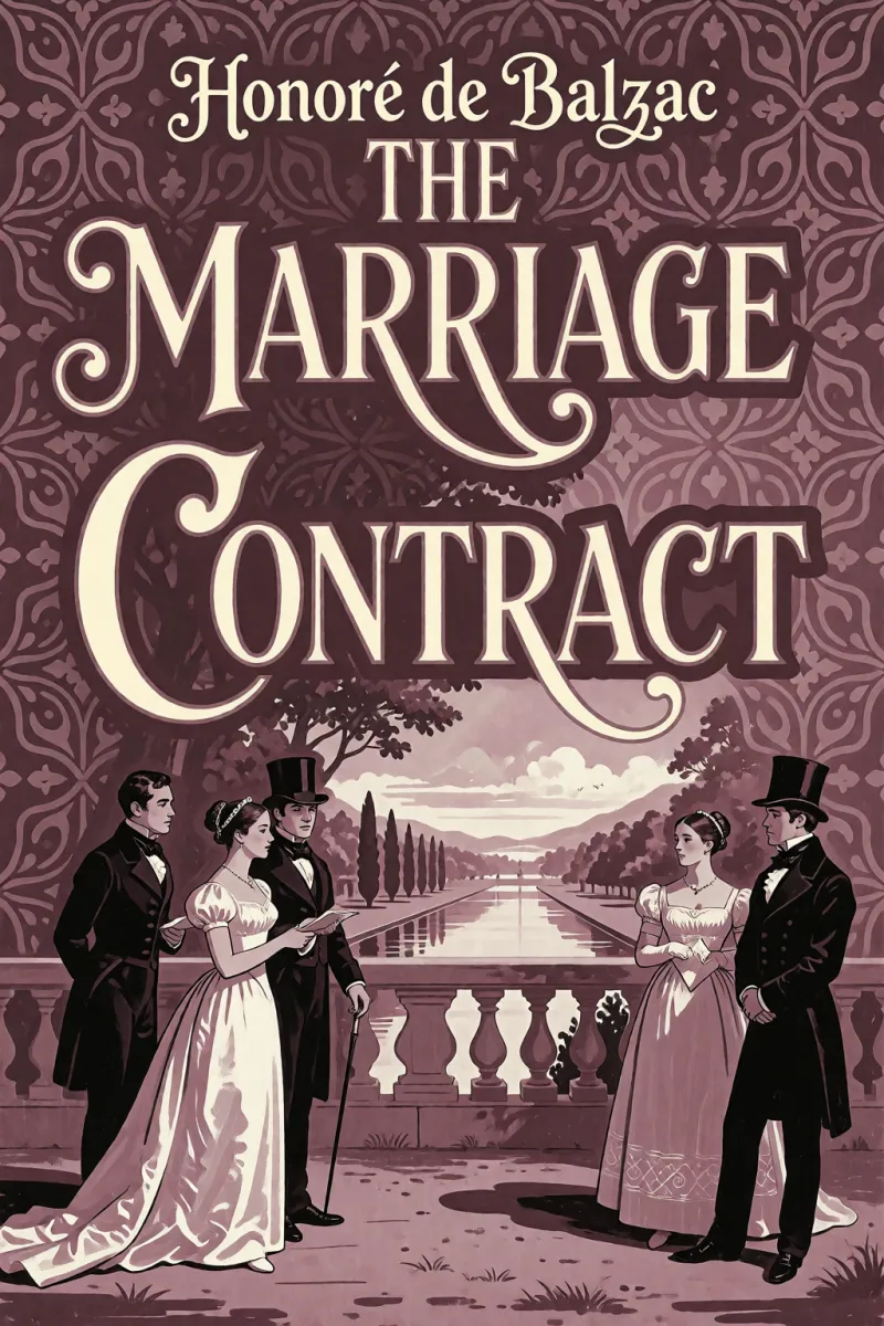 Cover of The Marriage Contract by Honoré de Balzac