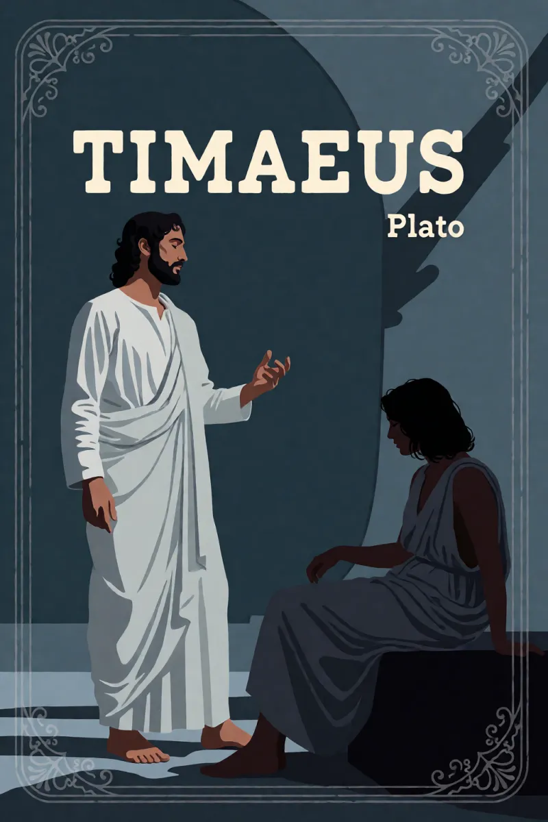 Cover of Timaeus by Plato