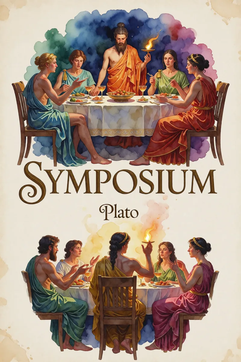 Cover of Symposium by Plato