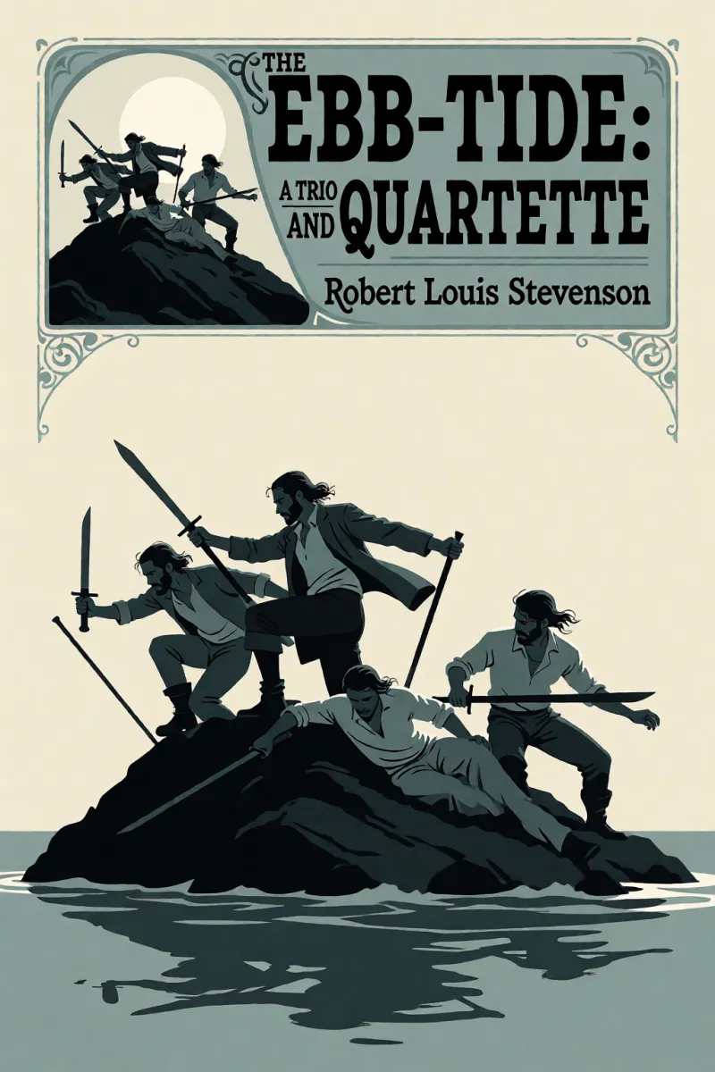 Cover of The Ebb-Tide: A Trio And Quartette by Robert Louis Stevenson