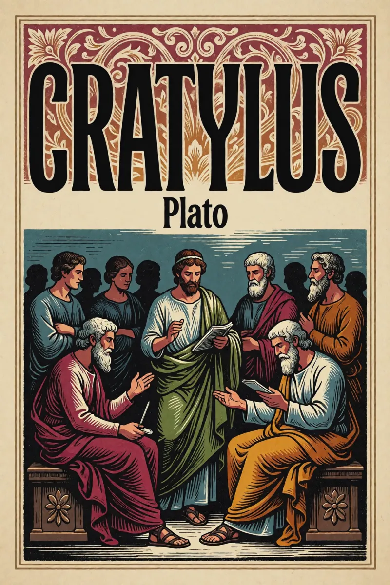 Cover of Cratylus by Plato