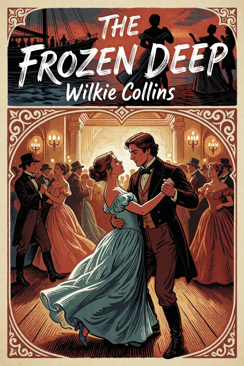 Cover of The Frozen Deep by Wilkie Collins