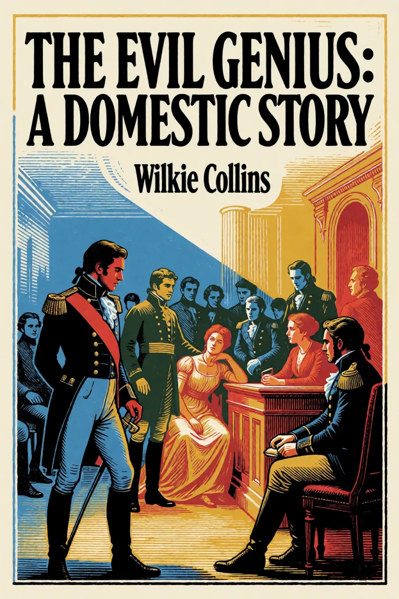 Cover of The Evil Genius: A Domestic Story by Wilkie Collins