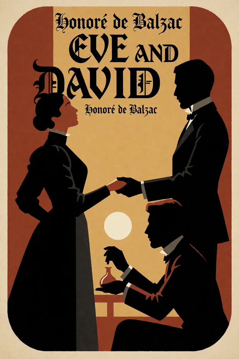 Cover of Eve and David by Honoré de Balzac