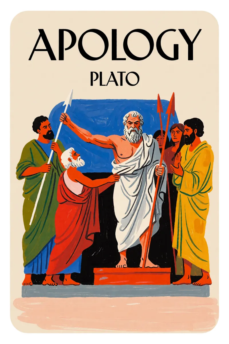 Cover of Apology by Plato