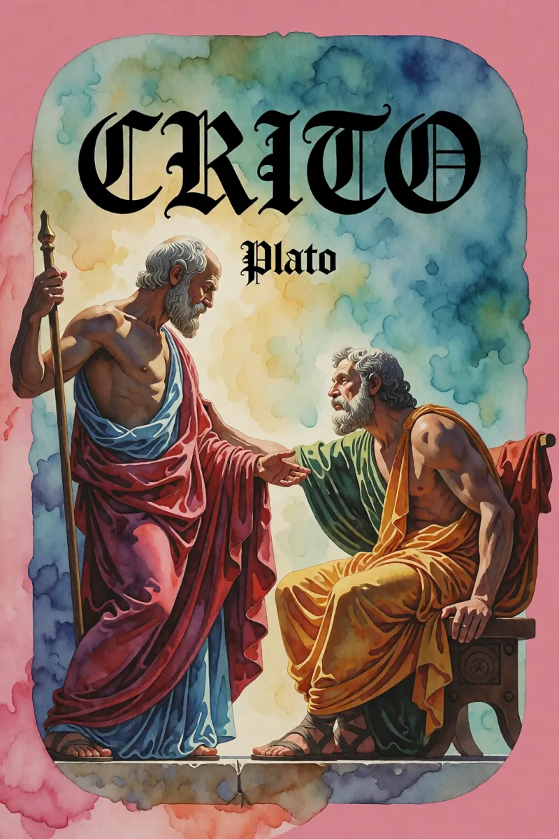 Cover of Crito by Plato