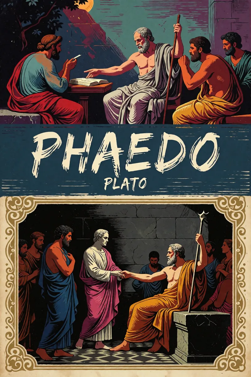 Cover of Phaedo by Plato
