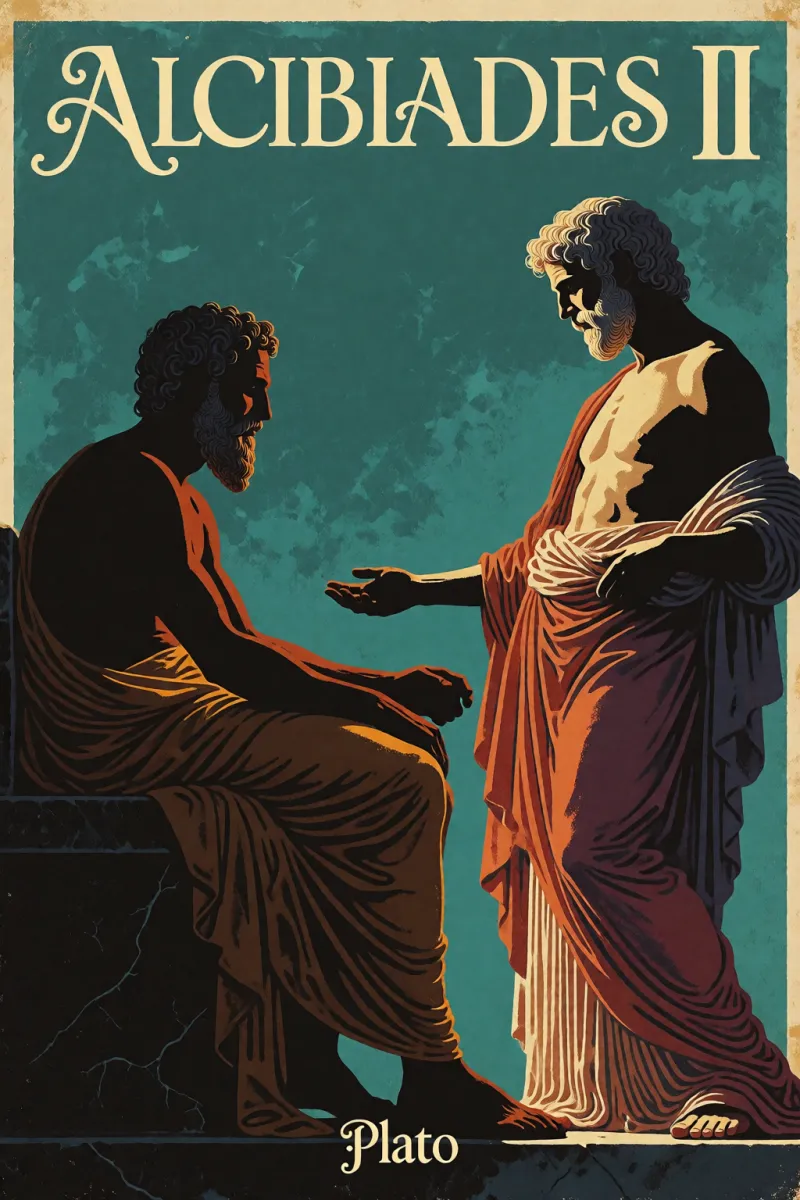 Cover of Alcibiades II by Plato