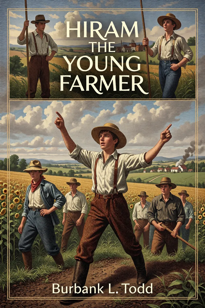 Cover of Hiram the Young Farmer by Burbank L. Todd