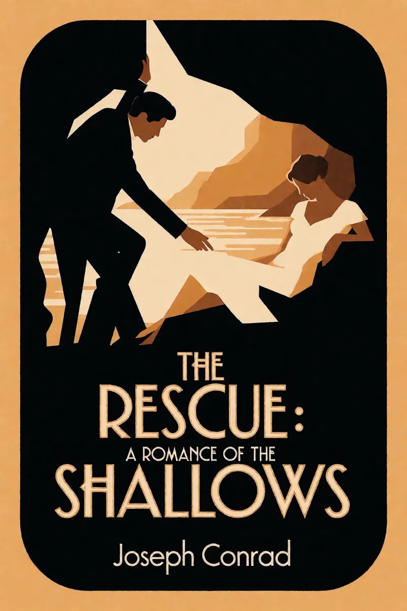 Cover of The Rescue: A Romance of the Shallows by Joseph Conrad