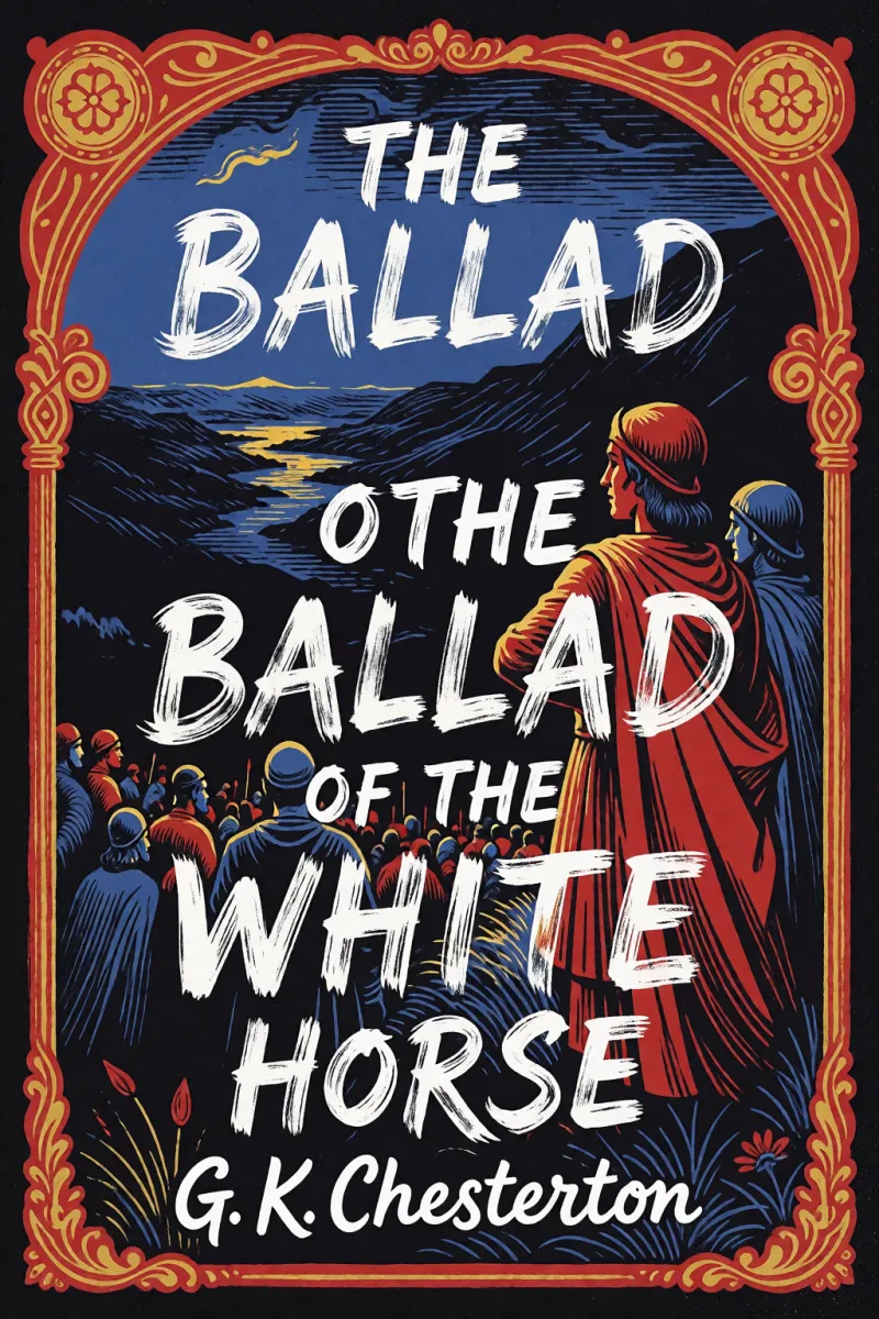 Cover of The Ballad of the White Horse by G. K. Chesterton