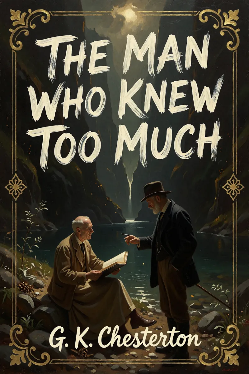 Cover of The Man Who Knew Too Much by G. K. Chesterton