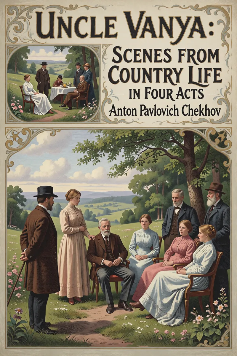 Cover of Uncle Vanya: Scenes from Country Life in Four Acts by Anton Pavlovich Chekhov