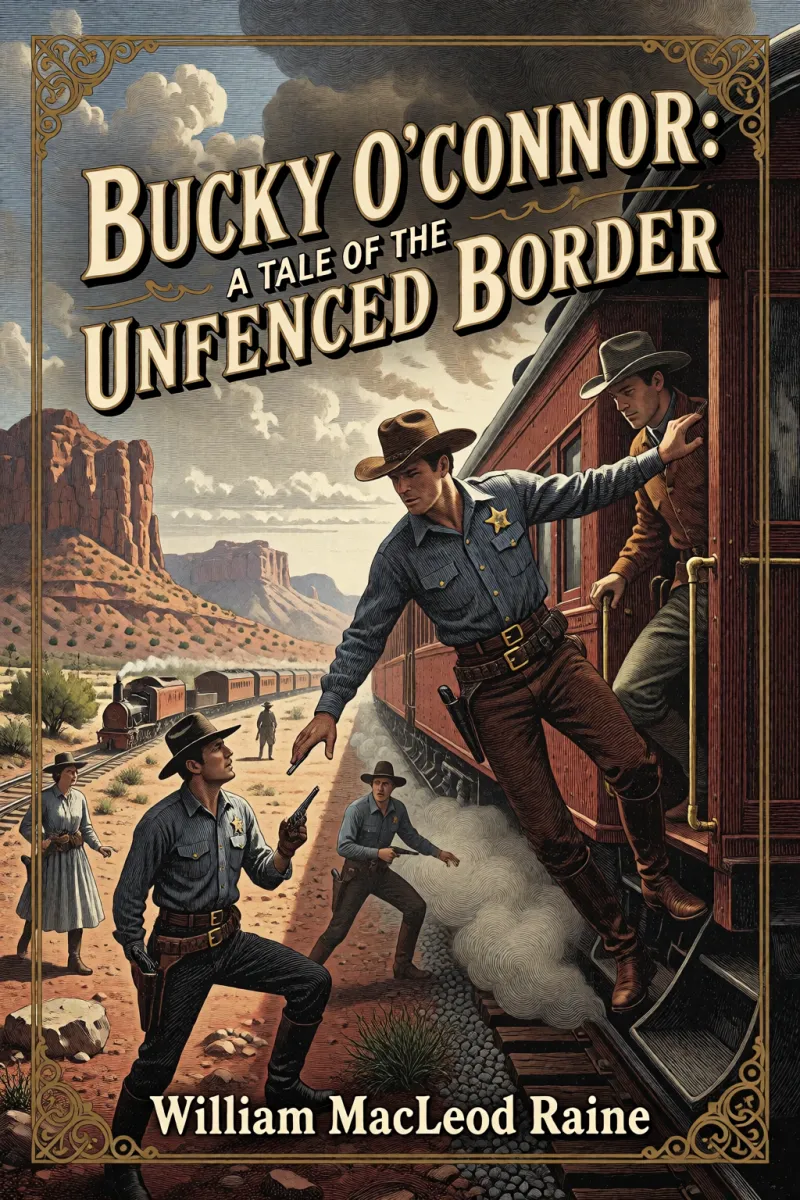 Cover of Bucky O'Connor: A Tale of the Unfenced Border by William MacLeod Raine