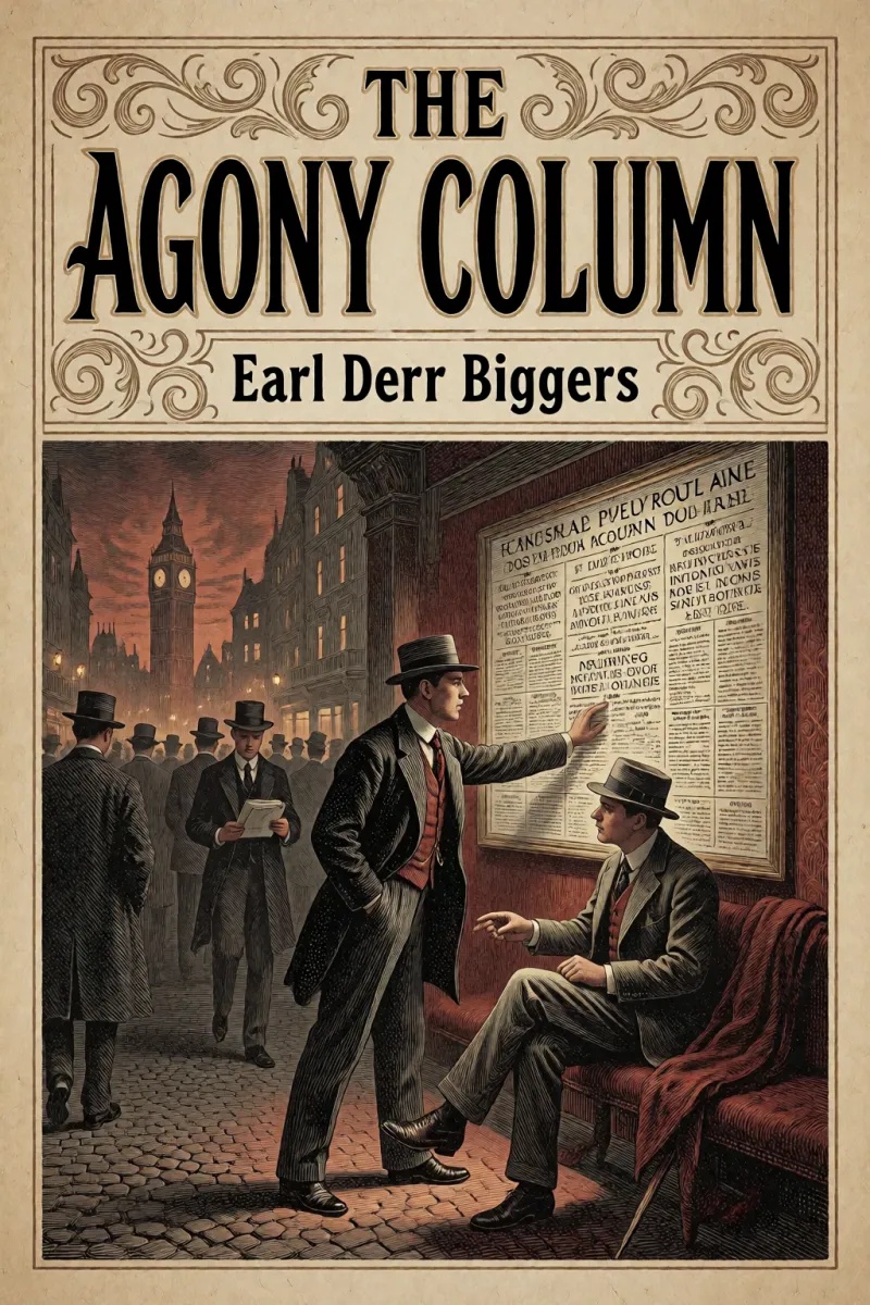 Cover of The Agony Column by Earl Derr Biggers