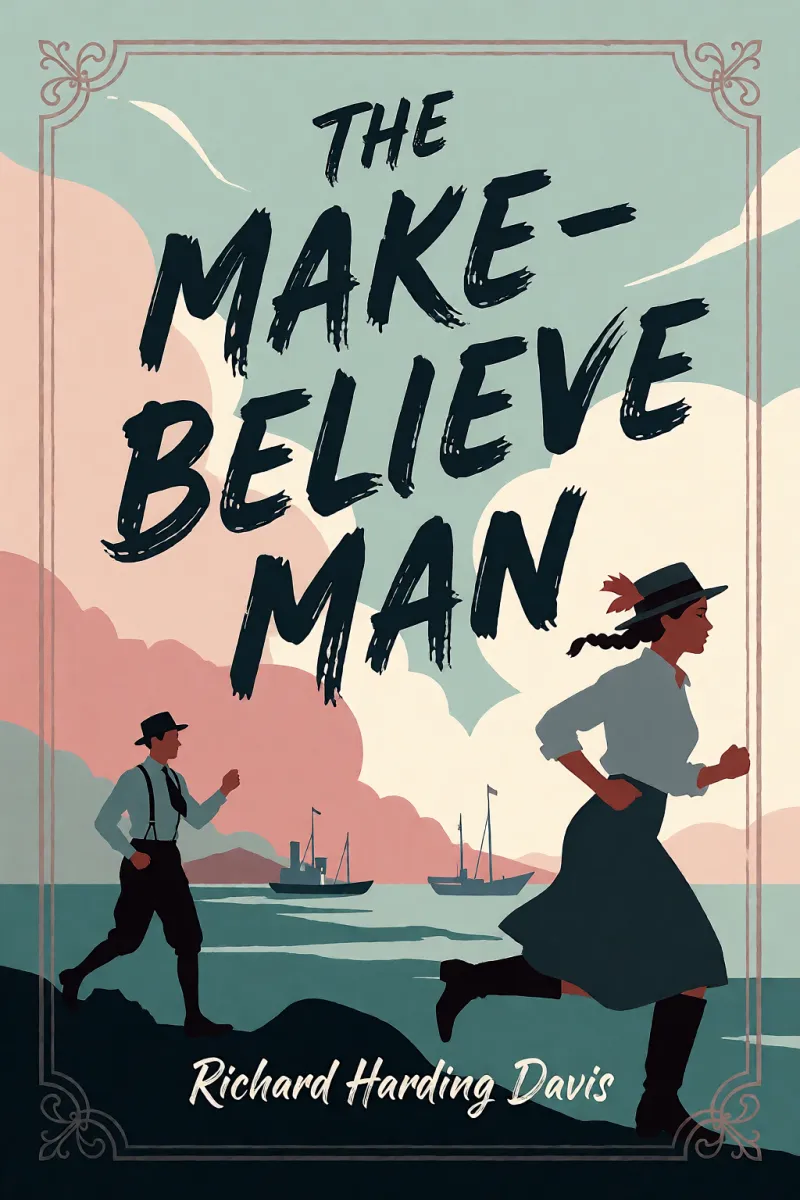 Cover of The Make-Believe Man by Richard Harding Davis