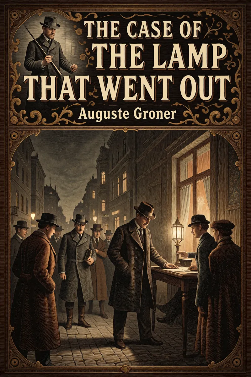 Cover of The Case of the Lamp That Went Out by Auguste Groner