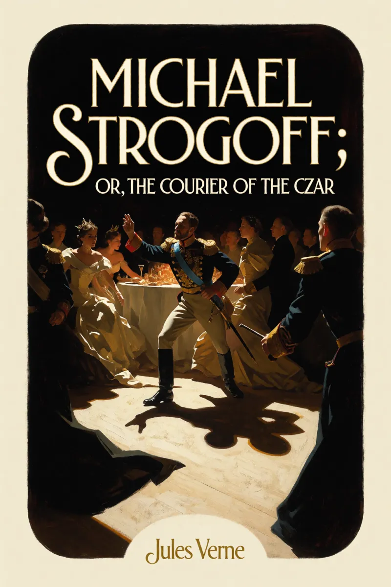 Cover of Michael Strogoff; Or, The Courier of the Czar by Jules Verne